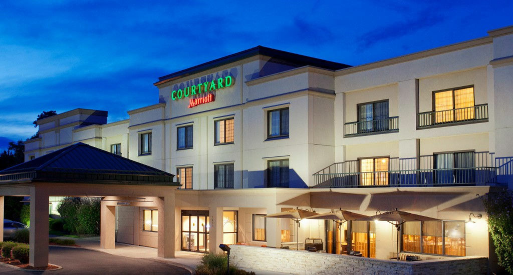Hotel Courtyard By Marriott Albany Thruway Exterior foto